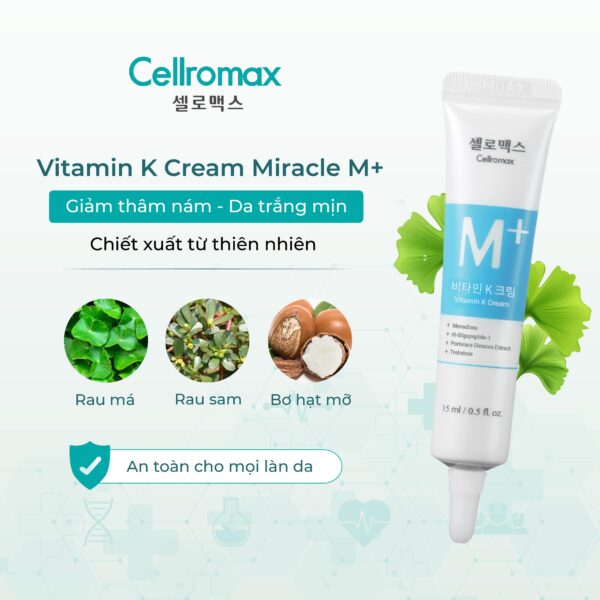 Kem Trị Thâm Nám Vitamin K Cellromax
