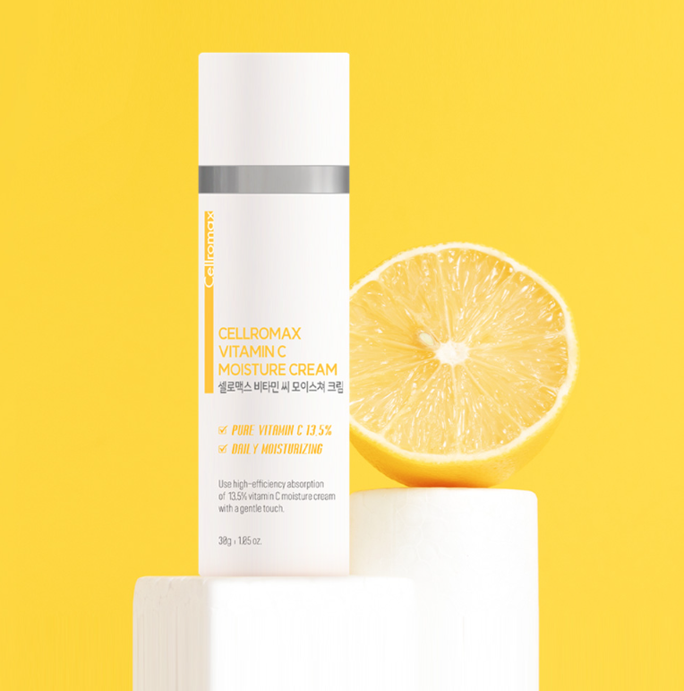 Kem dưỡng ẩm Vitamin C Cellomax làm sáng và cung cấp độ ăm cho da 